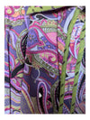 Purple and Pink Graphic Shirt Abbie Mags Size S