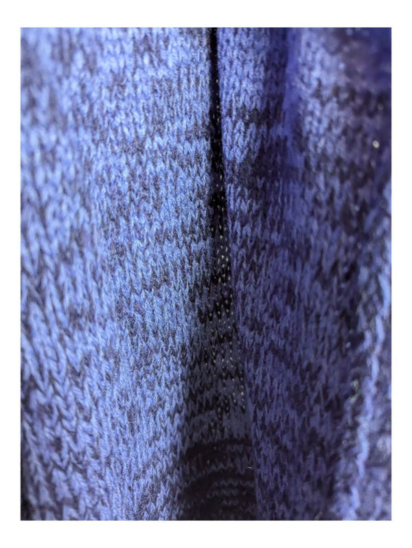 Blue Knitted Short- Sleeves Parkhurst Size M