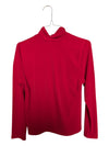 Red Turtleneck Sweater Judy Joannou Size S