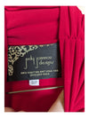 Red Turtleneck Sweater Judy Joannou Size S