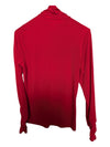 Red Knited Turtleneck Shirt Ingenuity Size S