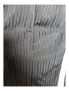Grey Lined Patterened No-Sleeves (Butterfly Tag)