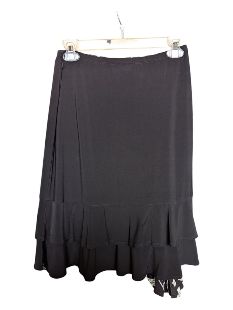 Black and White Patterned Skirt and Black Skirt (set of 2)  and Frank Lyman Size 2