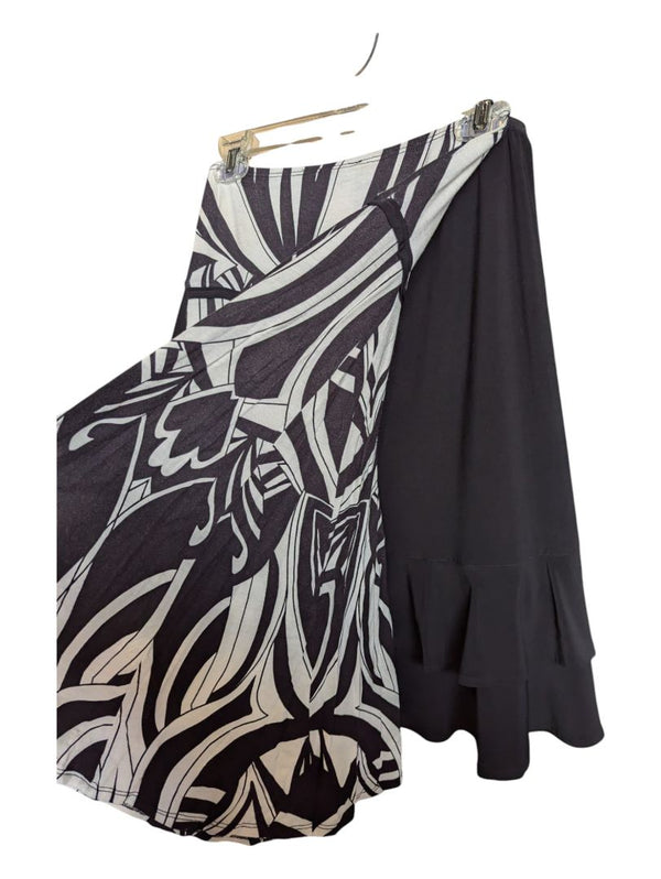 Black and White Patterned Skirt and Black Skirt (set of 2)  and Frank Lyman Size 2
