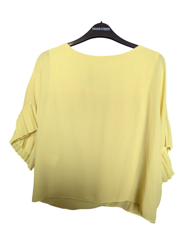 Light Yellow Shirt Frank Lyman Size 6