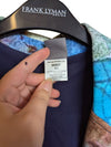 Colour Abstract Pattern Black Jacket Dolcezza