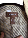Pearl White Leather Jacket Danier Size S