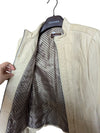 Pearl White Leather Jacket Danier Size S