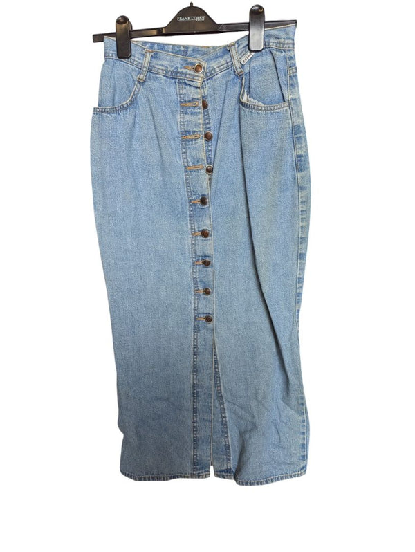 Light Blue Demin Skirt Pashu