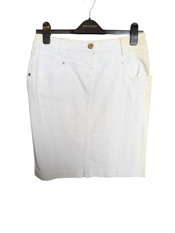 White Demin Skirt Gardeur