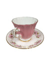 Royal Grafton Pink Fine Bone China Teacup Set (2 pieces)