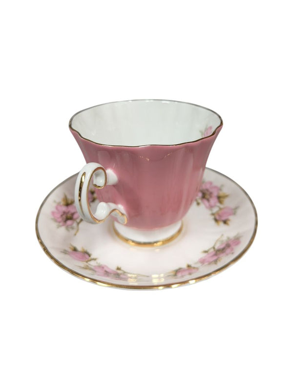 Royal Grafton Pink Fine Bone China Teacup Set (2 pieces)
