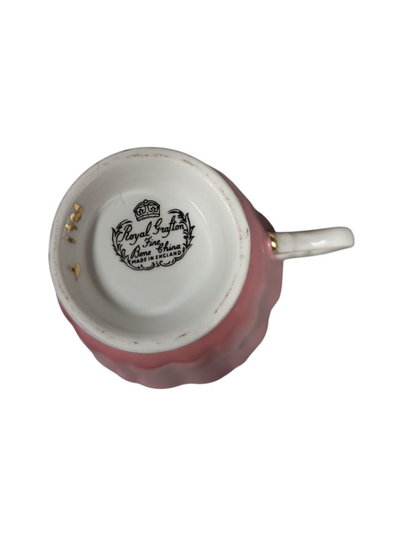Royal Grafton Pink Fine Bone China Teacup Set (2 pieces)