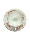 Dutchess Fine Bone China Pink Flower Teacup Set (2 pieces)
