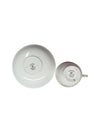 Dutchess Fine Bone China Pink Flower Teacup Set (2 pieces)