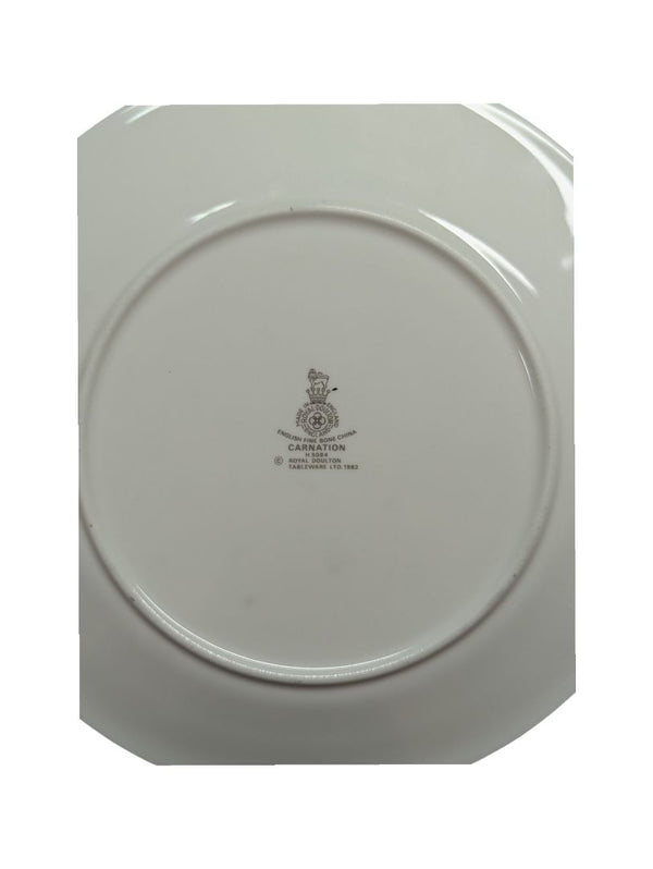 Royal Doulton Carnation Plate and Cup Set (60 pieces)