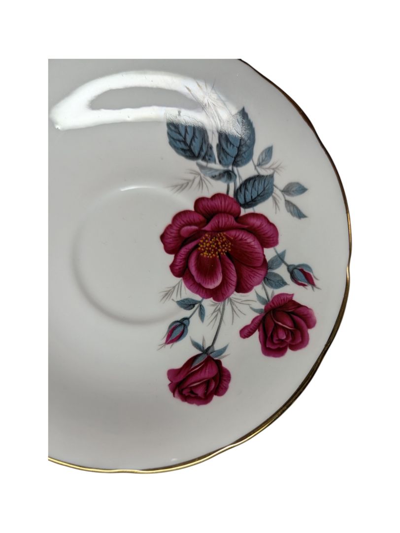 Delphine Rose Patterned Small Plate