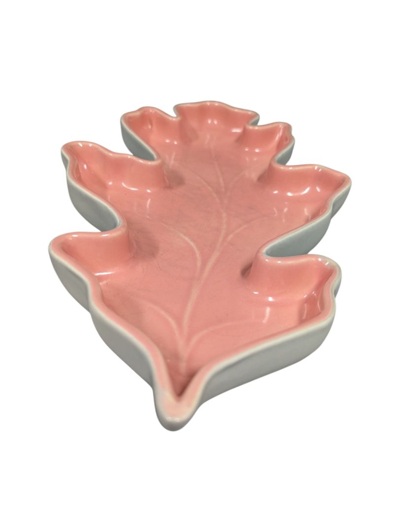 Leave Shape Pottery Plate