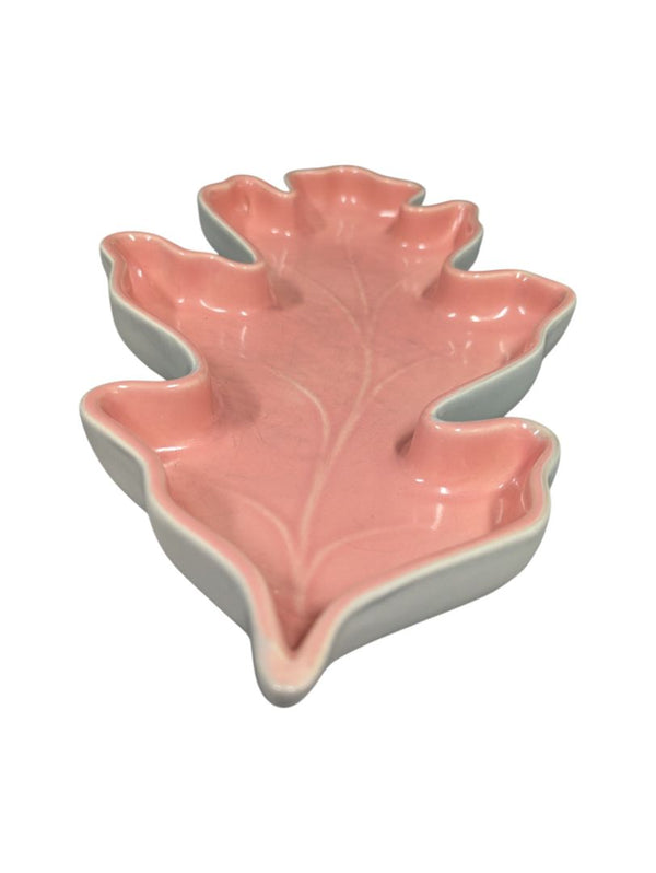 Leave Shape Pottery Plate