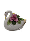 Royal Adderley Floral Bone China Swan