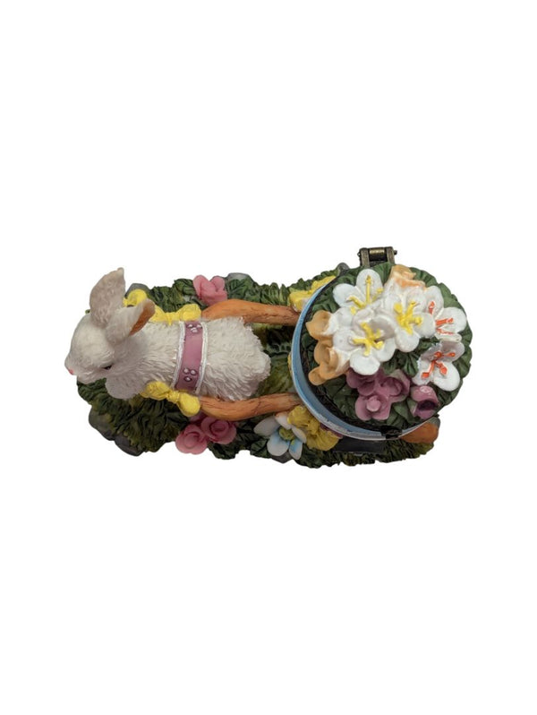 Vintage Easter Bunny Pulling Wagon