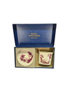Royal Worcester Fine Bone China Toothpick Holder & Saucer Vase Dish Set (2 pieces)