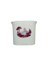 Royal Worcester Fine Bone China Toothpick Holder & Saucer Vase Dish Set (2 pieces)