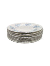 Aynsley Bone China Sliver Lined Dining Set (53 pieces)