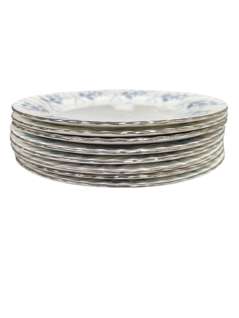 Aynsley Bone China Sliver Lined Dining Set (53 pieces)