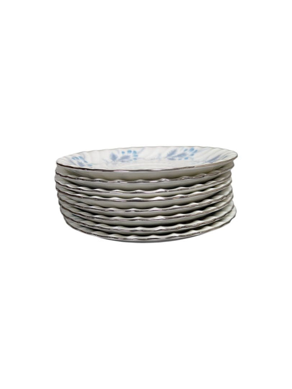 Aynsley Bone China Sliver Lined Dining Set (53 pieces)