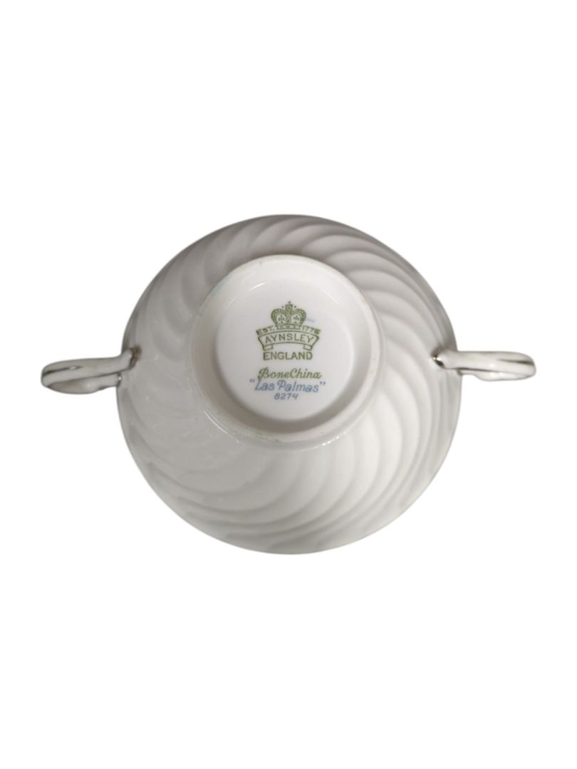 Aynsley Bone China Sliver Lined Dining Set (53 pieces)