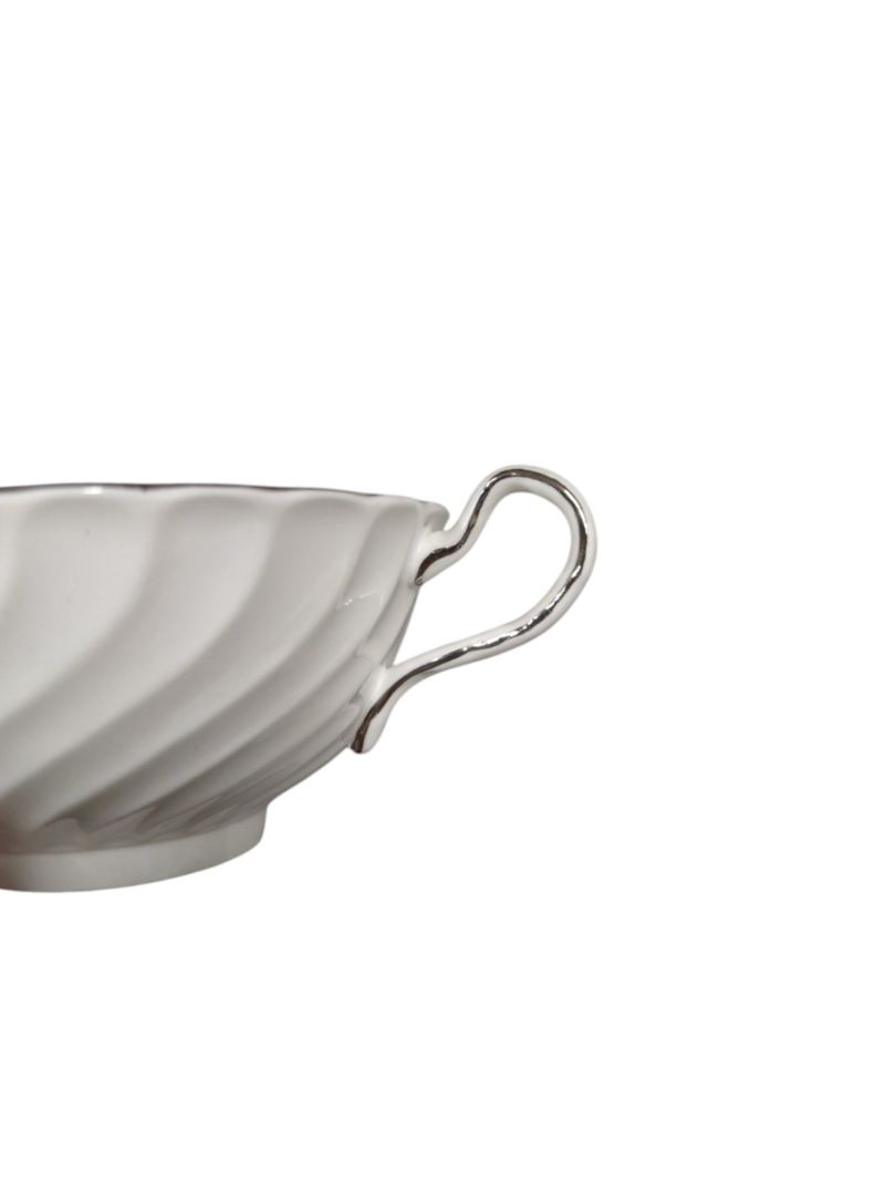 Aynsley Bone China Sliver Lined Dining Set (53 pieces)