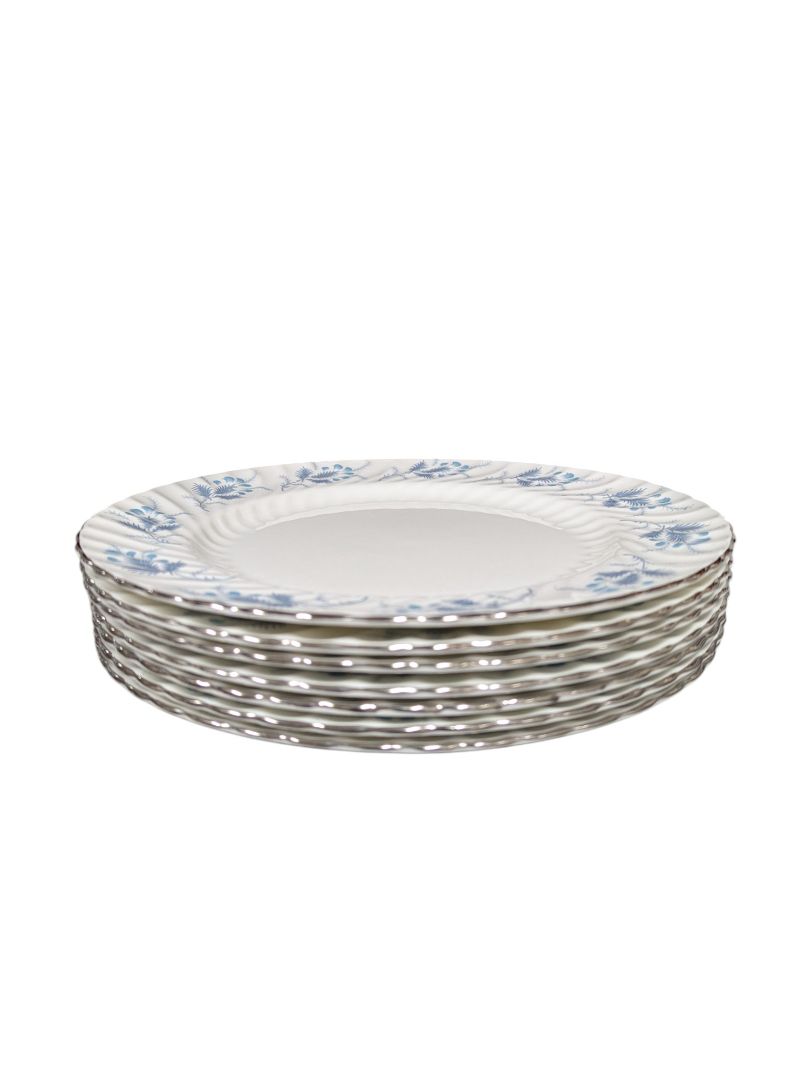 Aynsley Bone China Sliver Lined Dining Set (53 pieces)