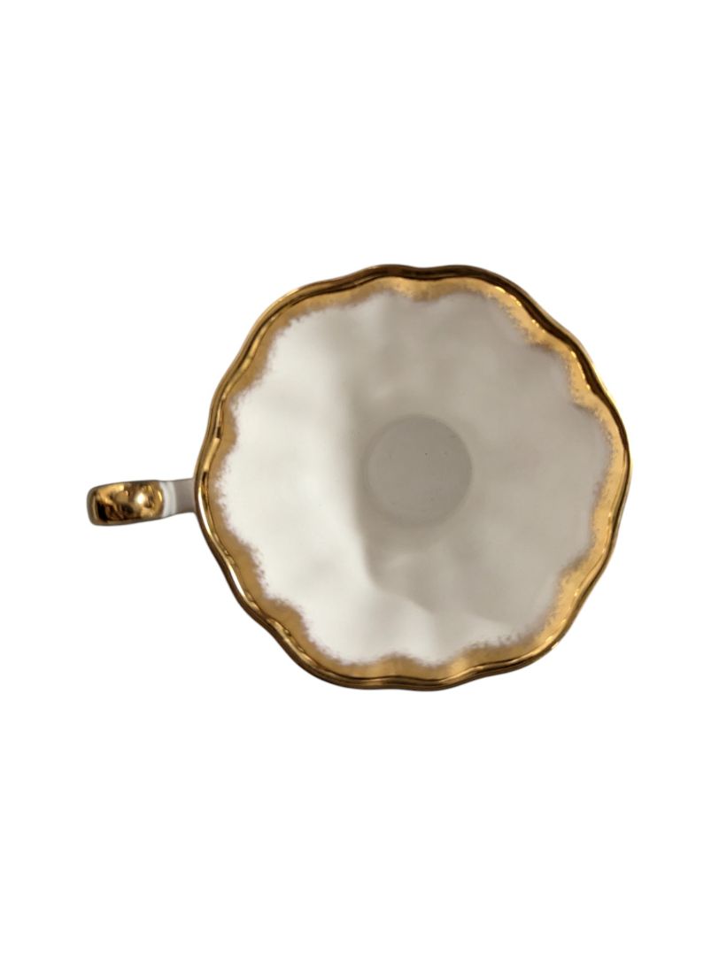 Royal Adderley Fine Bone China Golden Lined Cup