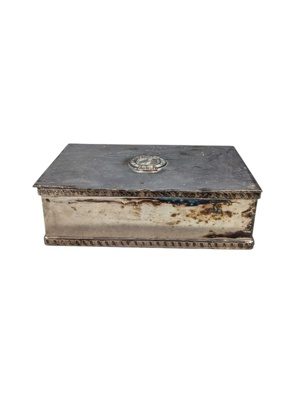 Vintage Old English Reproduction Sliver Box 45 98