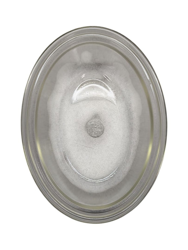 Vintage Glass Dish with Lid