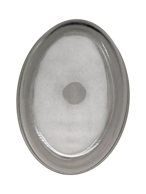 Vintage Glass Dish with Lid