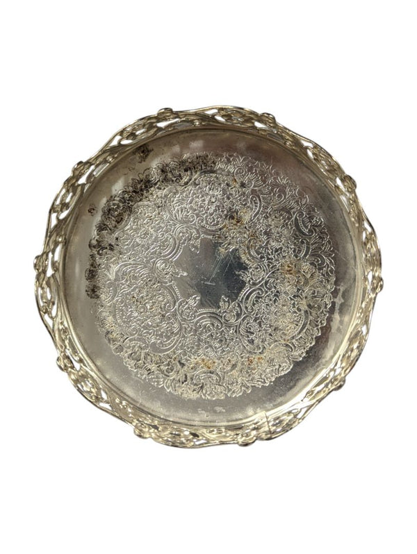 Victorian Sliver Round Plate