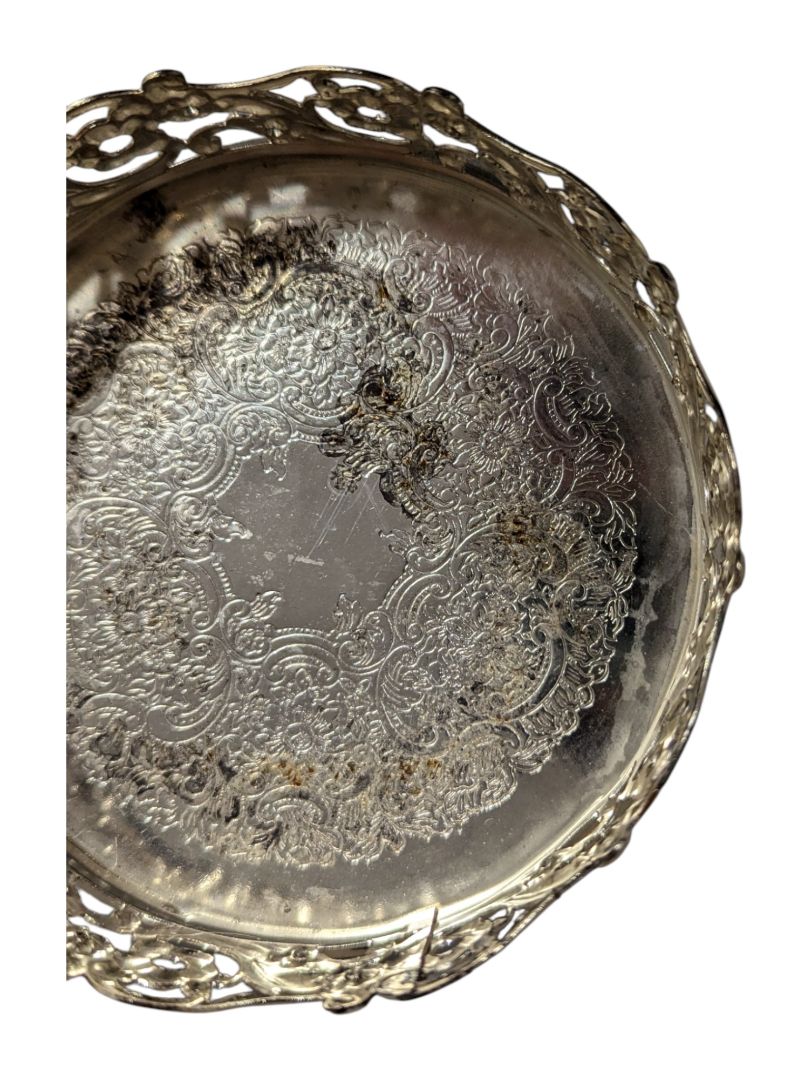 Victorian Sliver Round Plate