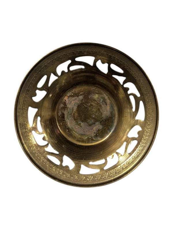 Vintage Brass Small Plate