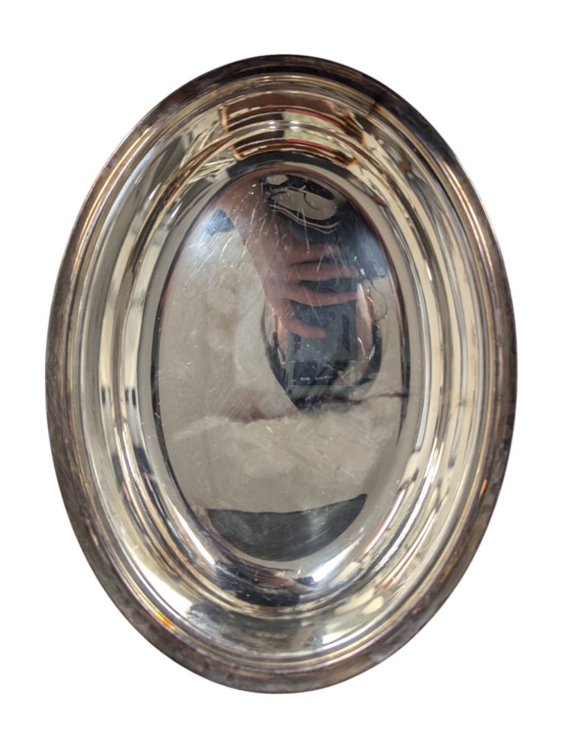 Stainless Oval Plate