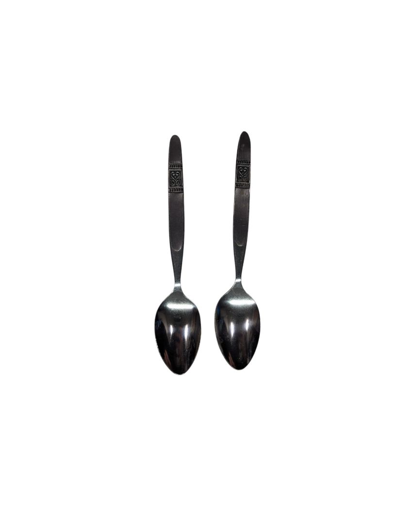 Vintage Stainless Spoons (2 pieces)