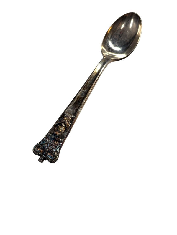 Sliver Spoon with Crown Decorations