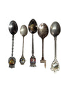 Vintage Teaspoons (locations, set of 5)