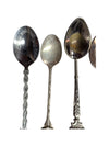 Vintage Teaspoons (locations, set of 5)