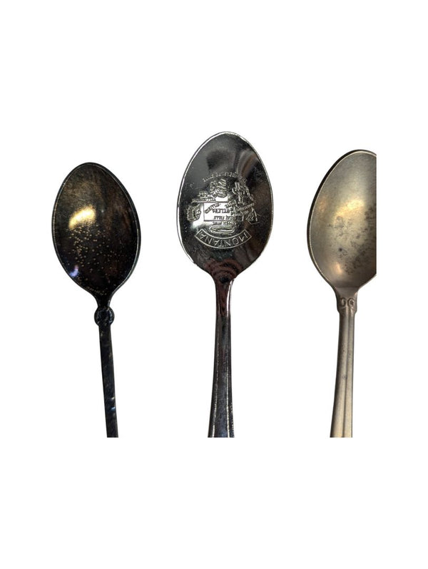 Vintage Teaspoons (locations, set of 5)