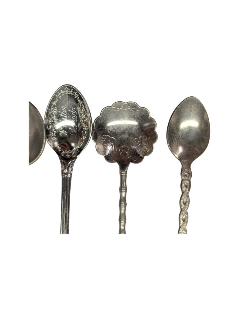 Vintage Teaspoons (locations, set of 6)