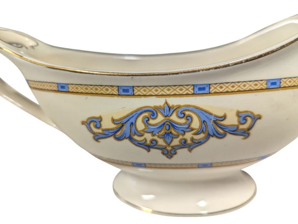 J&G Meakin England Plate, Gravy Bowl and Serving Dish w/ Lid (set of 4)