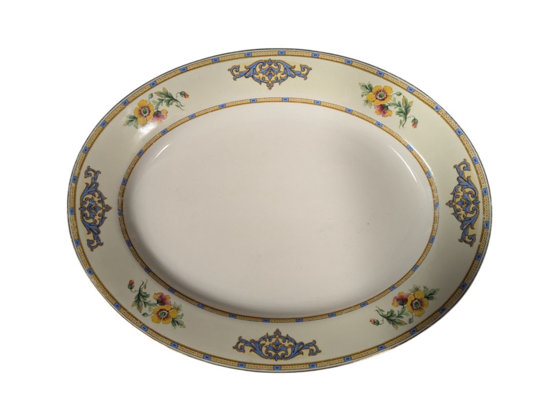 J&G Meakin England Plate, Gravy Bowl and Serving Dish w/ Lid (set of 4)