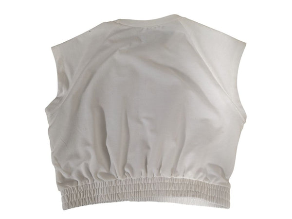 Letter Print Crop Top